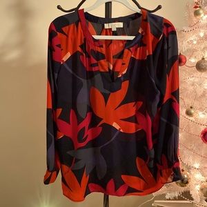 Loft Floral Blouse
